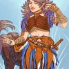 Centaur Druid Warrior paint by numbers