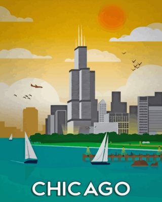 Chicago Poster pain by numbers