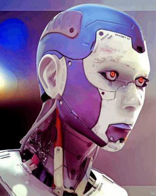 Cyborg paint by numbers