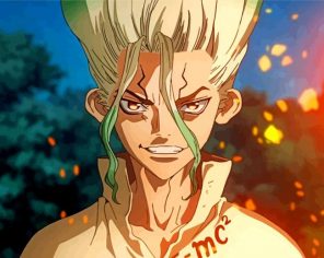 Dr Stone ishigami paint by number