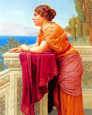 Godward William The Belvedere paint by numbers