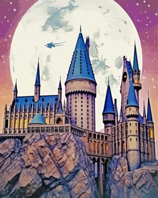 Hogwarts Harry Potter Paint By Numbers