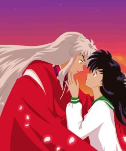 Inuyasha Lovers paint by numbers