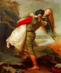 Millais The Crown Of Love paint by numbers