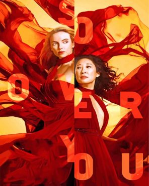 Killing Eve paint by numbers