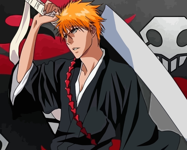 Buy Modular Home Decoration Wall Art Printed 1 Piece Bleach Anime Kurosaki  Ichigo Pictures Canvas Painting Poster for Living Room (No Frame) ｜Modern  decorative painting-Fordeal
