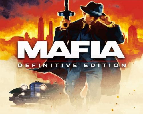 Mafia Poster paint by numbers