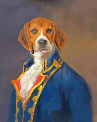 beagle paint by number