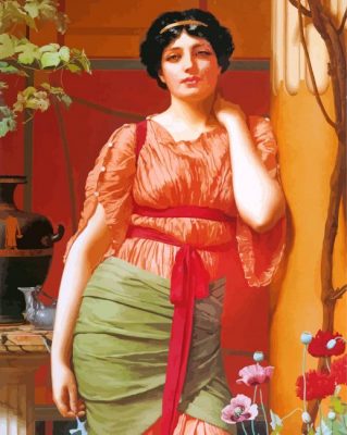 Nerissa william godward paint by numbers