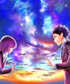 Kimi No Nawa Anime Paint By Numbers - Numeral Paint Kit