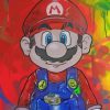 Super Mario Bros Art paint by numbers