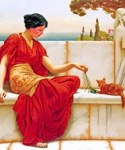 The Favourite william godward paint by numbers