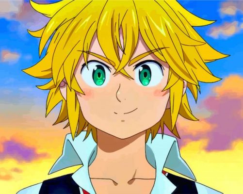 The Seven Deadly Sins Anime paint by numbers 