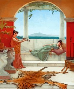The Sweet Siesta Of A Summer Day william godward paint by numbers