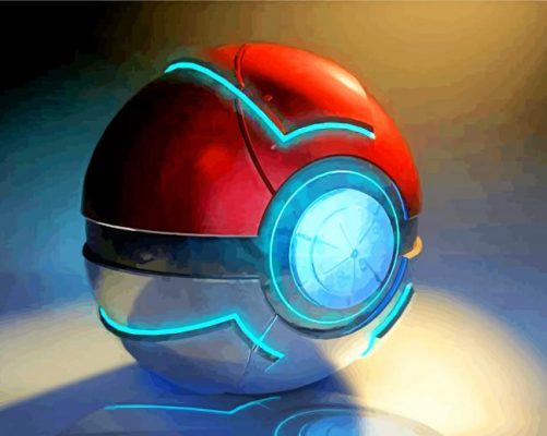 Aesthetic Pokéball from Pokémon 🌟🔴⚪