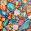 Colored Pebbles paint by numbers