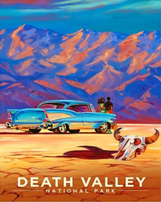 Death Valley piant by numbers