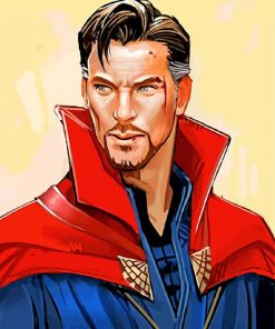 dr strange paint by number