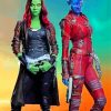 gamora and nebula paint by number