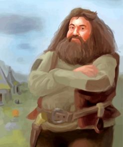 giant Hagrid paint by numbers