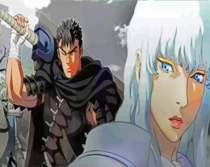 Griffith Berserk And Guts paint by numbers
