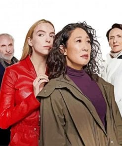 Killing Eve Characters paint by numbers