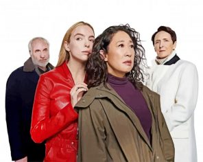 Killing Eve Characters paint by numbers