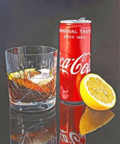 Lemon And Coca Cola paint by number