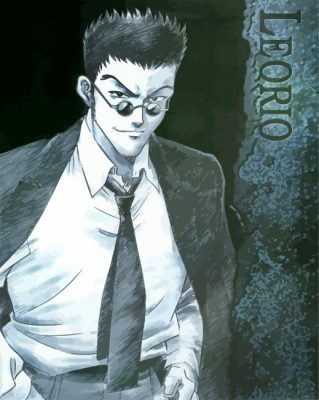 leorio hunter x hunter paint by number