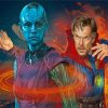 Nebula And Dr Strange paint by numbers