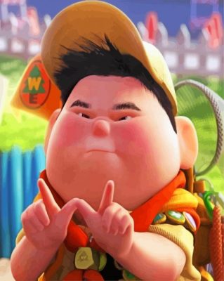 russell up paint by numbers