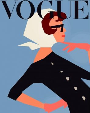Vogue Illustration paint by numbers