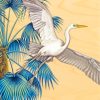 Egret Bird Art paint by numbers