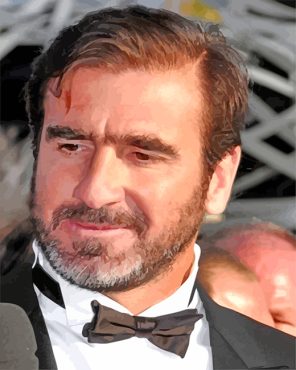 Eric Daniel Pierre Cantona paint by numbers