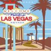 Las Vegas Nevada Poster paint by numbers