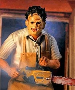 Leatherface paint by numbers