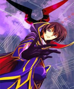 Code Geass Lelouch Vi Britannia NEW Paint By Numbers - Numeral Paint Kit
