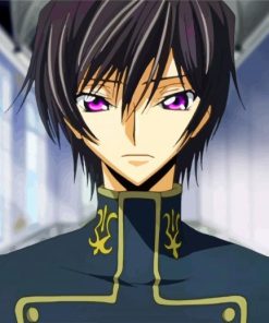 Lelouch Lamperouge paint by numbers