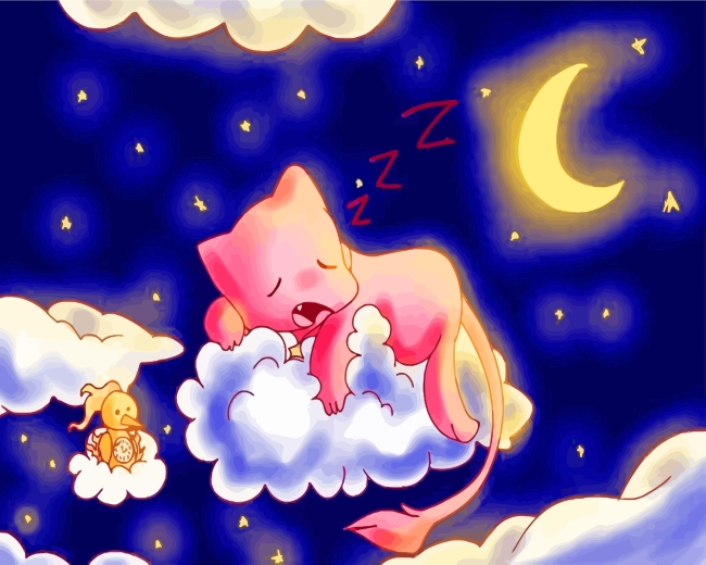 POKEMON - MEW SLEEPING