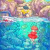 Studio Ghibli Ponyo Art Paint by numbers