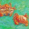 Two Crabs Art paint by numbers