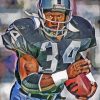 Bo Jackson Rainders paint by numbers