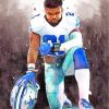 Ezekiel Elliott NFL paint by numbers