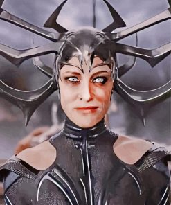 Hela Marvel paint by numbers
