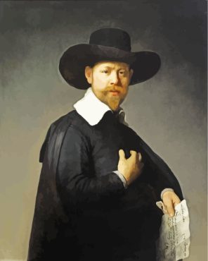 Marten Looten Rembrandt paint by numbers