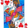 Queen Chinese Card paint by nummbers