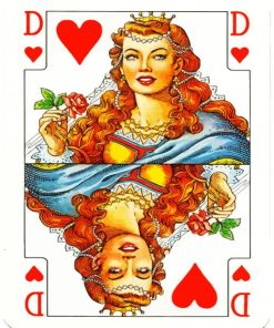 Queen Of Hearts paint by numbers