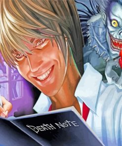 Death Note Anime paint by numbers