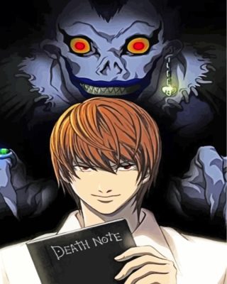 Death Note paint by numbers