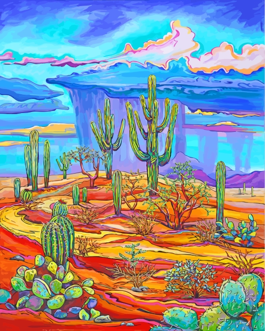 Desert Paint-by-Number Kit by Artist's Loft™ Necessities™